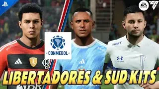 EA SPORTS FC24 | Copa Libertadores - Copa Sudamericana Kits & Ratings