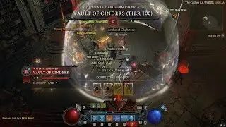 Diablo 4 - Blizzard Sorcerer Solo New NM100 Season 3