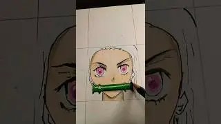 Nezuko drawing ❤️ from Demon slayer/