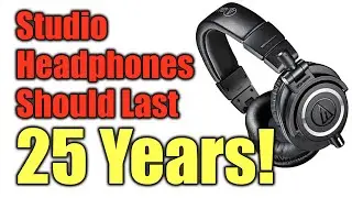 Studio Headphones Should Last Decades! 25 Year Review Of Sony Headphones + Audio-Technica! 