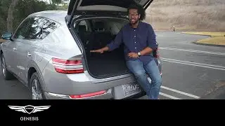 Backseat, Third Row, and Trunk Space | 2021 Genesis GV80 Review with Forrest Jones | Genesis USA