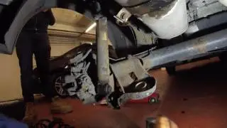 How to change the rear springs of a Peugeot