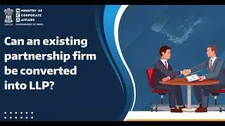Can an existing partnership firm be converted into LLP? 