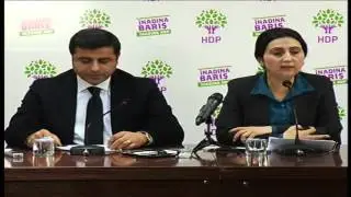 FİGEN YÜKSEKDAĞ VE SELAHATTİN DEMIRTAŞ 1 KASIM SEÇİMİ SONRASI AÇIKLAMALARI