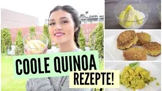 3 COOLE QUINOA REZEPTE mit Juliane und Kat! ▹ AnnaMaria ♡