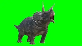 Free Green Screen Video Download Dinosaur [4K]