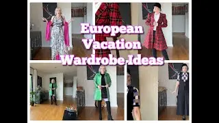European Vacation Wardrobe Ideas