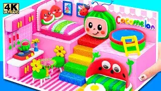 COCOMELON | Build Your Own Cocomelon Dream House: Sofa, Kitchen, Slime Pool, Cute Decor Tips ❤️ DIY