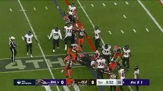 The @browns  defense comes up with a big stop on 4th down 😤 | #nfl #football #viral