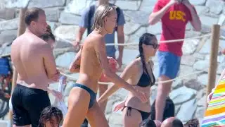 CARNIVAL in BRAZIL Rio De Janeiro Beach Walk