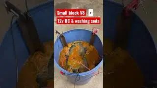 Electrolysis Rust Removal