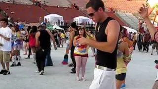 Dancing; ELECTRIC DAISY CARNIVAL DAY 1 2009
