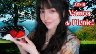 ⭐ASMR [Sub] Let's have a picnic! Eating Together in the Park, Roleplay (Soft Spoken)