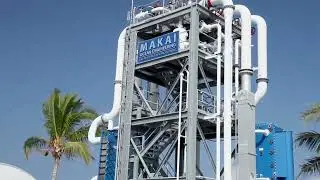 Cómo funciona una planta de energía térmica oceánica (OTEC).
