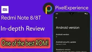Pixel Experience ROM In depth Review on Redmi Note 8 | Andrdoid 12 | Stock UI |MIUI 13 | Xiaomi |