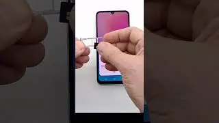 Samsung Galaxy A24 How to insert sim and SD card