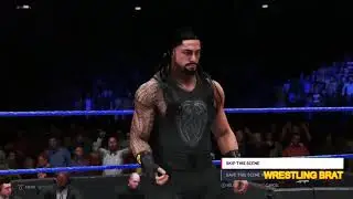 Roman Reigns Vs Mike Kanellis - WWE Gameplay PS4 (WWE 2K20)