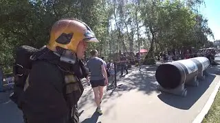 Пожарный забег.