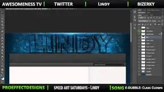 Speed Art Saturdays - Lindy Partnered Background!