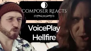 Composer Reacts to HELLFIRE - VoicePlay (acapella) ft J.None