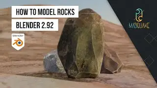How to Model Rocks | Blender 2.92 | EEVEE