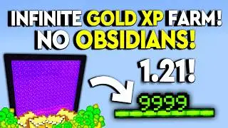 BEST XP GOLD FARM 1.21 Minecraft Bedrock MCPE/Xbox/PS4/Nintendo Switch/Windows10