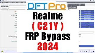 realme c21y frp bypass dft pro | realme c21y bypass google account