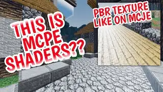 Nori Shaders Apha 0.1.2 - Best Shaders MCPE with PBR Textures Like Shaders On MInecraft Java Edition