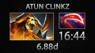 Dota 2 Clinkz Fast Farm - Atun - Desolator - 