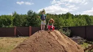 20 тонн песка на огороде.. Зачем и почему