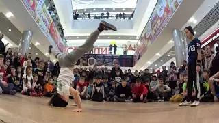 bgirl Belka vs Шкляр Марк BREAKDANCE Battles 1х1 Kids  