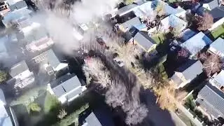 Incendio de vivienda en Junín de los Andes: murió un hombre