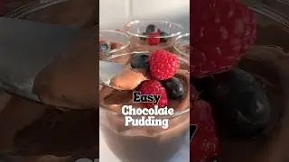 Easy Chocolate Pudding