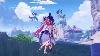 Nilou and Cyno kiss - Genshin.