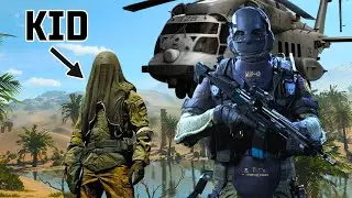 I took a kid to his first final exfil in DMZ...