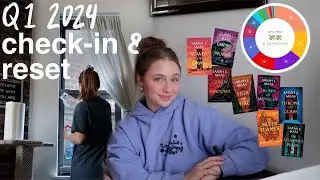 Q1 2024 RESET 🌟 goals check-in, financial review, reading recap, apartment clean