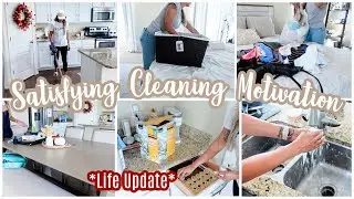 SATISFYING CLEAN WITH ME | CLEANING MOTIVATION VIDEOS 2023 | LIFE UPDATE