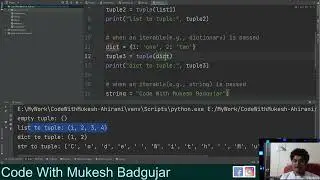Tut:6 Python Tuple | Tuple Functions | Khandeshi Python Tutorial | Learn Python in Ahirani