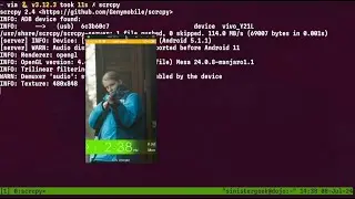 Android Mirroring on Linux