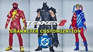 Create Your Own DC Heroes & Villains: Epic Tekken 8 Customization!