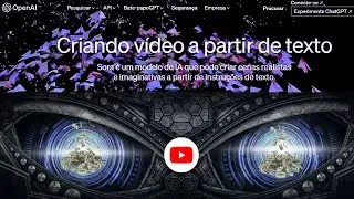 Transforme texto em filmes e vídeos com o Sora, a nova inteligência artificial da OpenAi