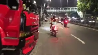 first time naik motor berdua✌🏻 