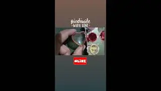 Draw hearts on glass bottle #bestfromwaste #shortsvideo #paintingideas #fun #reels #handmade #best