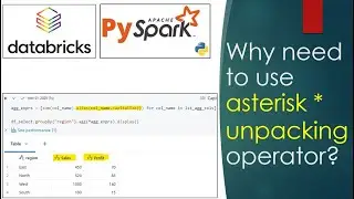 263. Why to use asterisk, unpacking operator? | alias for column in List Compres | 