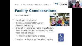 How to Ensure Accessible Events