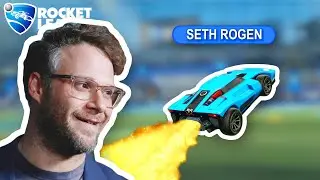 I played Rocket League with Seth Rogen (real)