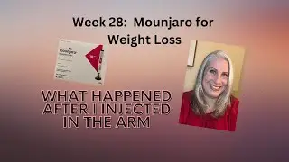 Week 28 Update:  Exciting results after arm injection!! #mounjaro #zepbound #tirzepatide #weightloss