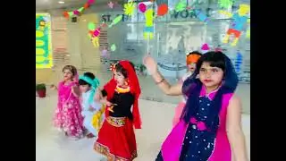 Holi Dance by kids | Special Assembly in School | Nikki’s Choreography