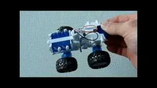 Thunderbird... monstertruck die rijd op zoutwater (duurzaam kinderspeelgoed)
