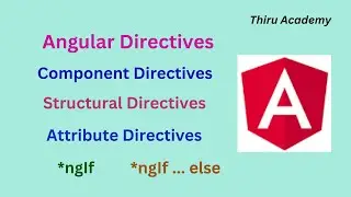 Angular directives | Angular directives tutorial  | ngIf in Angular | Thiru Academy